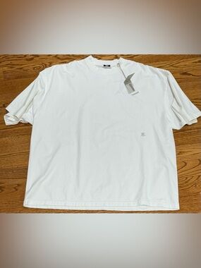 Kith White Short Sleeve Crewneck T-Shirt with Small Logo
